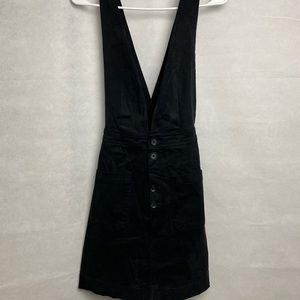 Black Suede Skirt Jumper